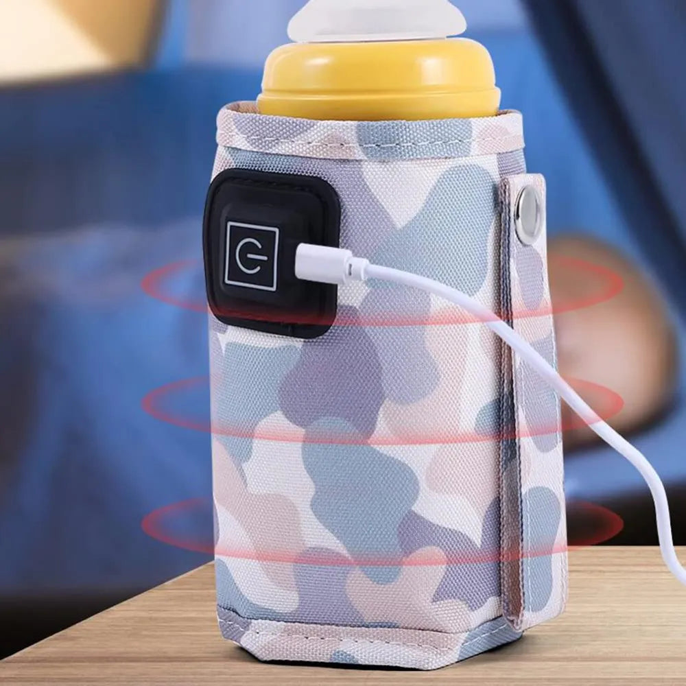 Funda Térmica Para Calentar Tetero Biberon Portatil Usb