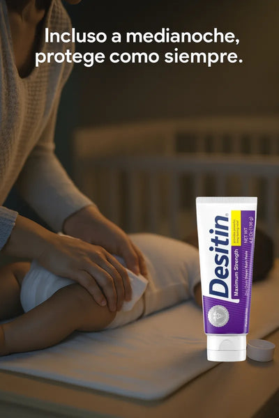 Desitin Morado Antipañalitis Bebe Crema Máxima Protección