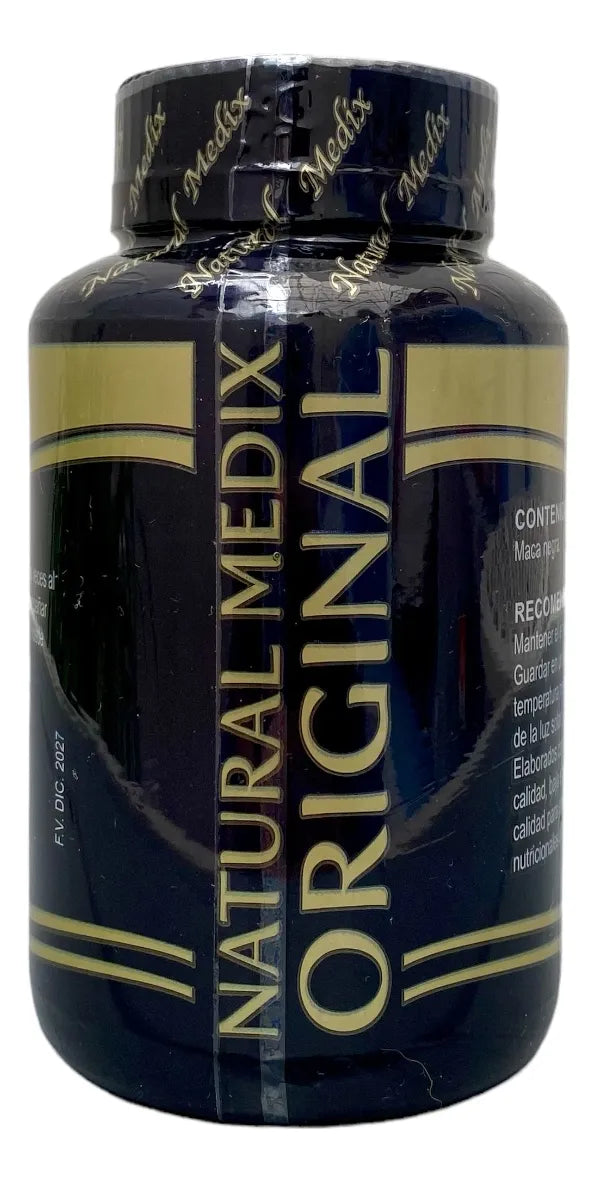Maca Negra Peruana X2 + Regalo Natural Medix Premium Sin Sabor