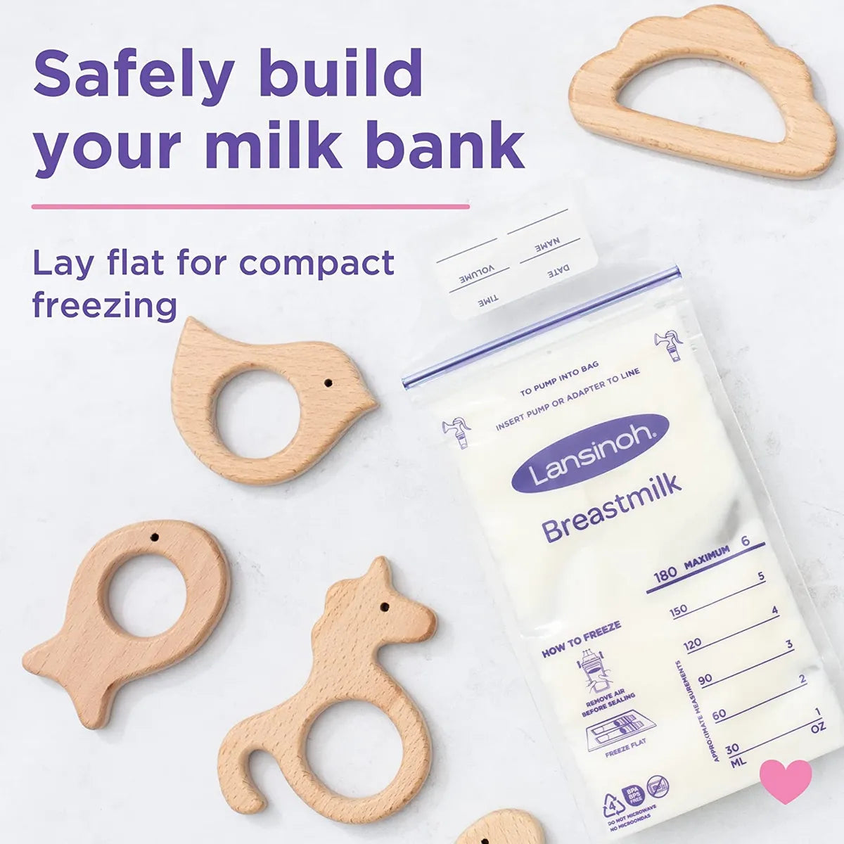 50 Bolsas Recolectoras Almacenar Leche Materna Lansinoh
