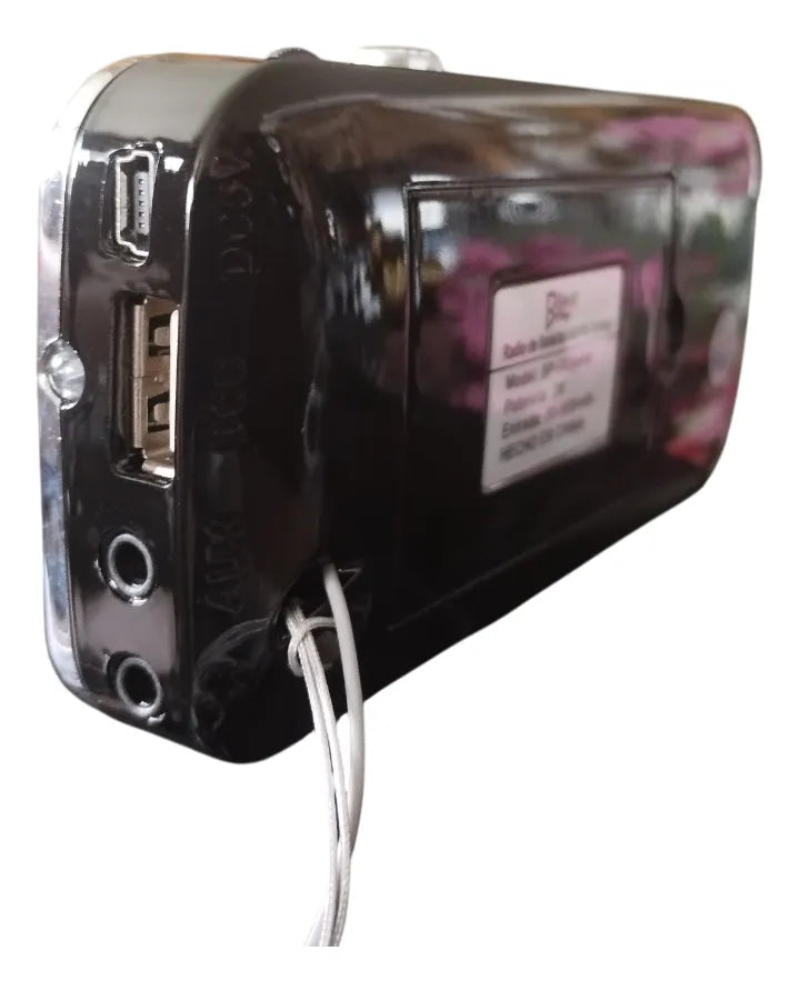 Radio Digital Am Fm Bolsillo Recargable Usb Mp3 Gran Sonido