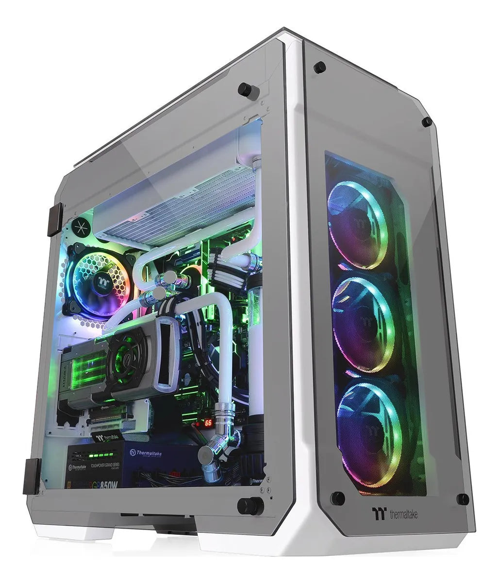 Torre De Computadora E-atx Con Vidrio Templado Y Ventiladore Color