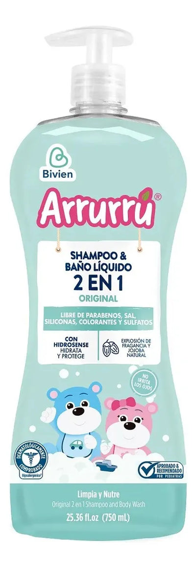 Shampoo Baño Líquido Arrurrú - mL