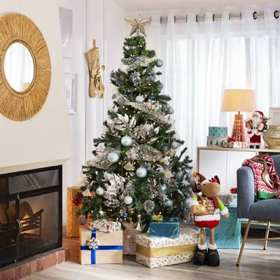 Arbolito De Navideño 712 Ramas 180cm Pvc Decoración Navidad Verde