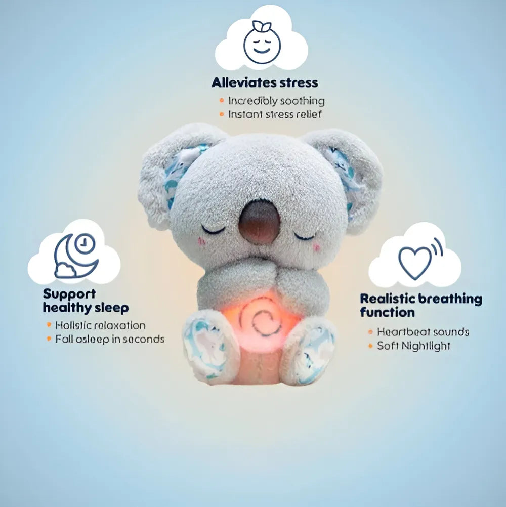 Calma Al Koala Para Que Duerma Con Un Peluche Color A