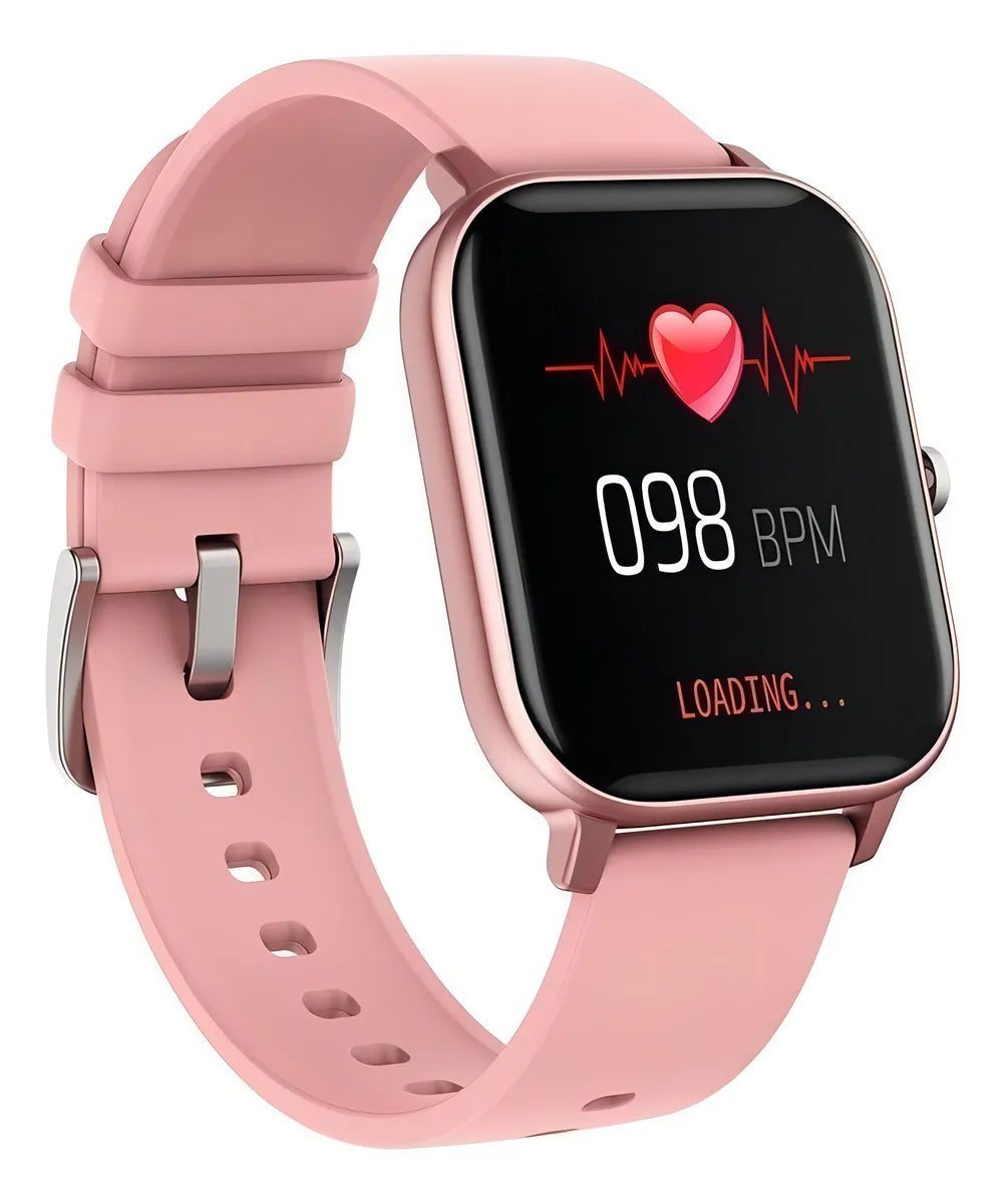Smartband Colmi P Series P8 display de 1.69" con correa de silicona - color rose pink