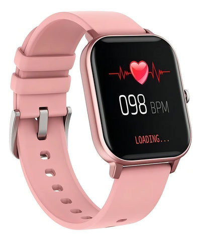 Smartband Colmi P Series P8 display de 1.69" con correa de silicona - color rose pink
