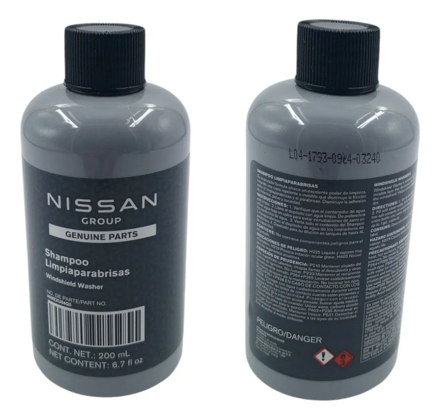 Líquido Shampoo Limpiaparabrisas Nissan 200 Ml