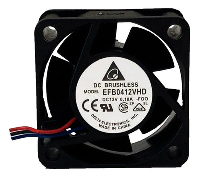 Ventilador De Refrigeración 4x4x2cm Brushless 12v 2 Cables