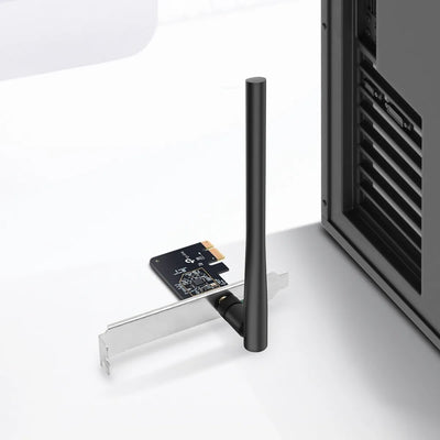 Tarjeta De Red Pci-e Wifi Dualband Ac600, Tp-link Archer T2e