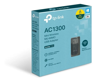 Tp-link, Adaptador Usb Wi-fi Banda Dual Ac1300, Archer T3u