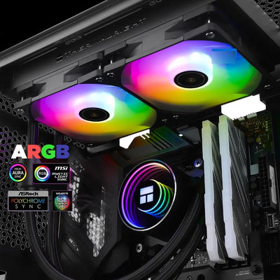 Enfriamiento Liquido Cooler Pc Cpu 240 Mm Argb Lga 1700 Am5