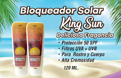 Bloqueador Solar King Sun X 120