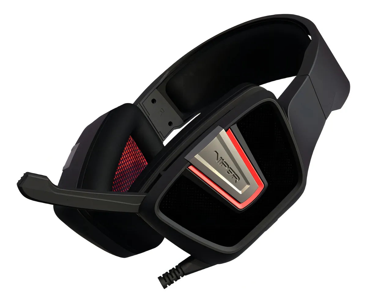 Diadema Gamer Viper V330 Estereo Patriot Pc Consola Color Negro