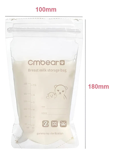 Bolsas Para Almacenamiento De Leche Materna Cmbear 30 Unid