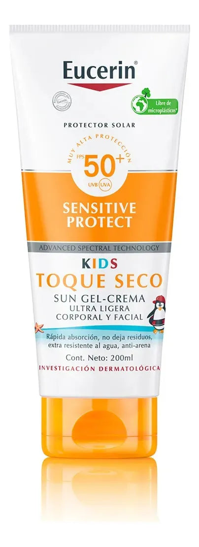 Protector Solar Kids Toque Seco Gel 200 Ml