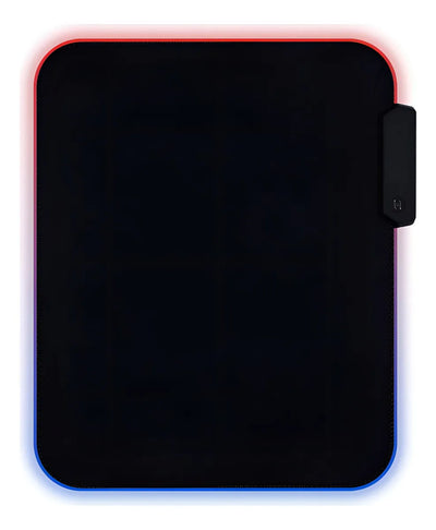 Pad Mouse Con Iluminación Rgb Color Negro