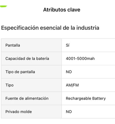 Radio Recargable Solar Crank Con Linterna Y Power Bank Rojo