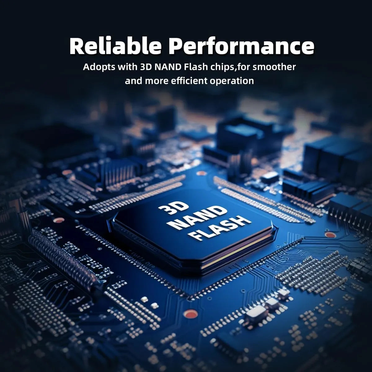 Unidad De Estado Sólido De 1tb Kingspec M.2 Nvme Gen3x4 2280 Negro
