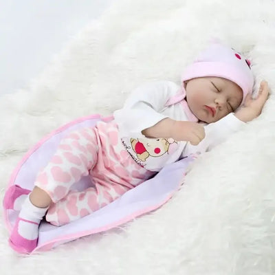 Bebe Aspecto Realista Recien Nacido + Accesorios 635