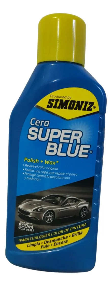 Cera Carro Color Pintura Brilladora Pulidora Restauradora