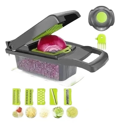 Rallador Picador Cortador Portatil De Verduras Frutas Quesos