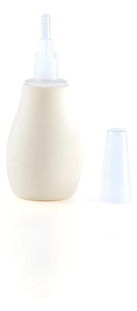 Aspirador Nasal Saca Mocos Con Deposito Pigeon Color Beige