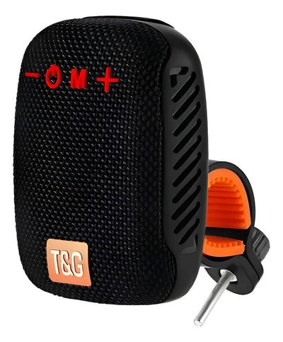 Altavoz Parlante Bluetooth Portátil Bicicleta Impermeable Negro