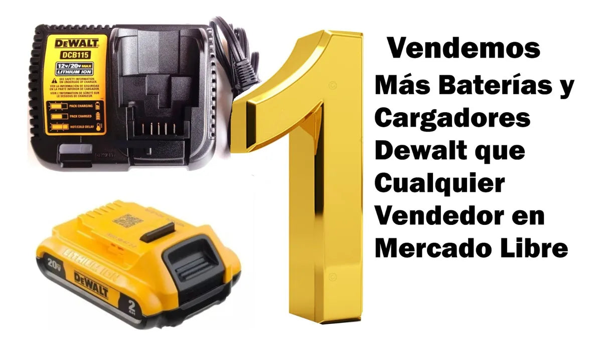 Dewalt Dcb112 12v20v Max Cargador De Iones De Litio Negro