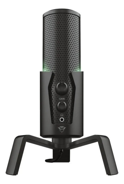 Microfono Trust Fyru 4in1 Streaming Mic Gxt258 Color Negro