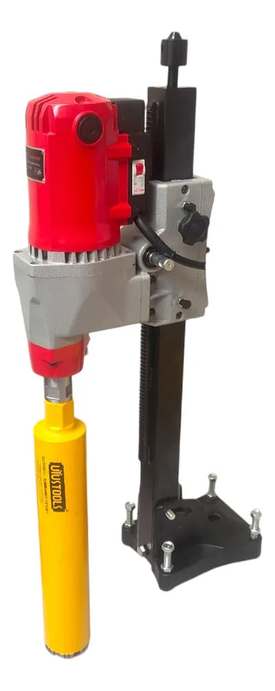 Taladro Saca Núcleos De Concreto 3200w Profesional Ferton Rojo 50hz