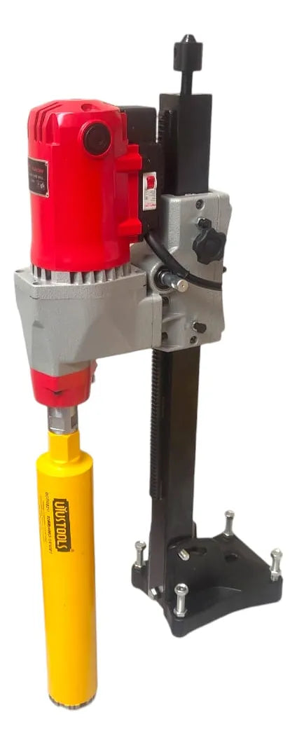 Taladro Saca Núcleos De Concreto 3200w Profesional Ferton Rojo 50hz