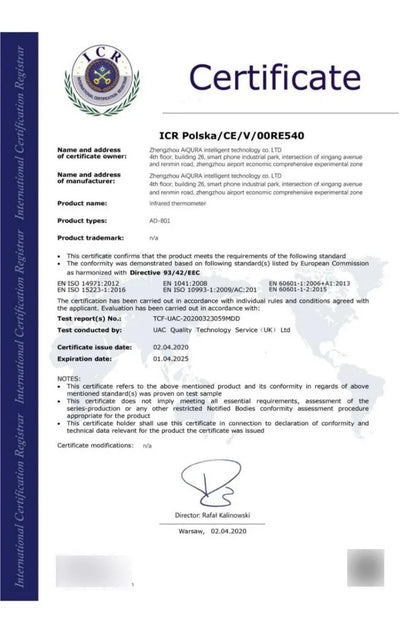 Termómetro Infrarrojo Digital 3bumen, Reg. Invima / Envío Ya