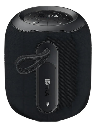 Parlante Bluetooth Portátil 1Hora Inalámbrica Portátil Altavoces Soporte Aux Micro Sd Tf Tarjeta Altavoz para Fiesta Negro