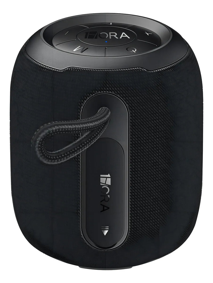 Parlante Bluetooth Portátil 1Hora Inalámbrica Portátil Altavoces Soporte Aux Micro Sd Tf Tarjeta Altavoz para Fiesta Negro