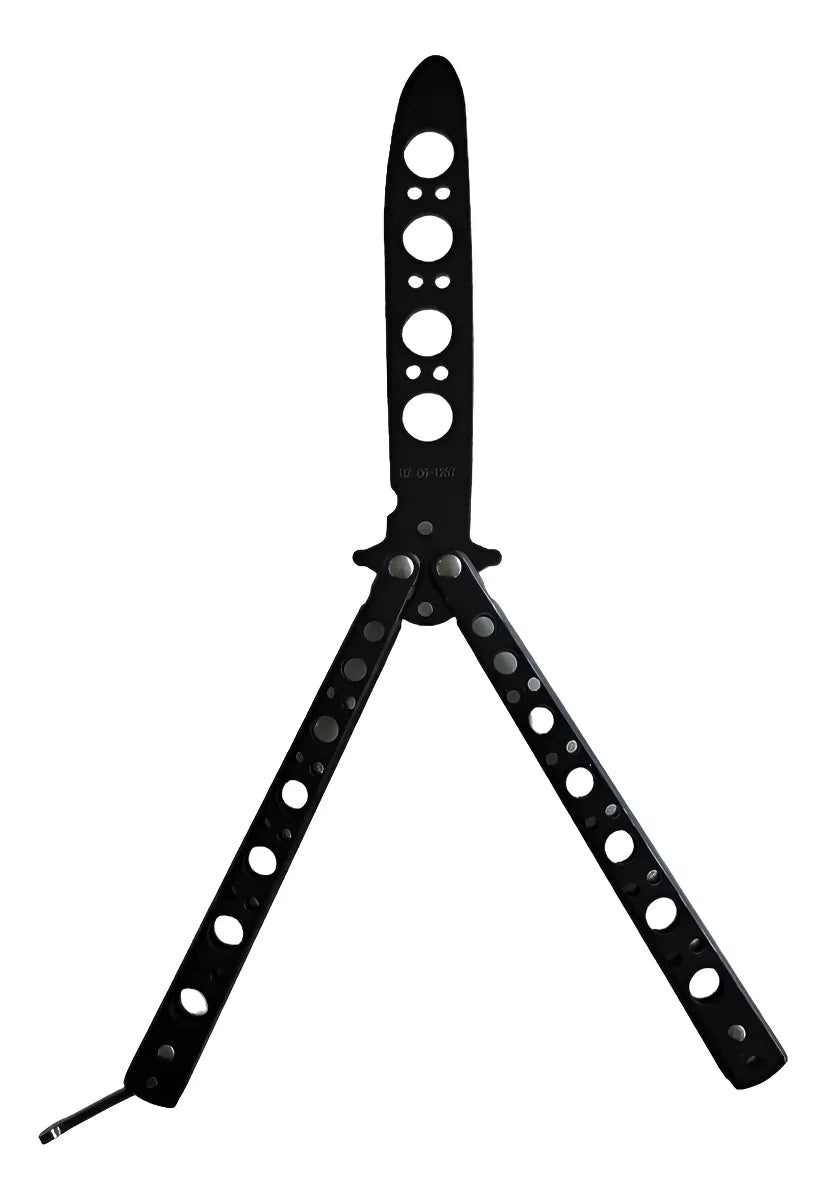 Cuchillo inalámbrico Butterfly de acero inoxidable para entrenamientos