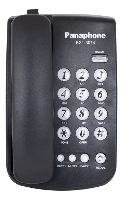 Teléfono Panaphone kxt-3014 fijo - color negro
