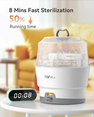 Esterilizador Eléctrico Heyvalue Para Biberones, Ultra