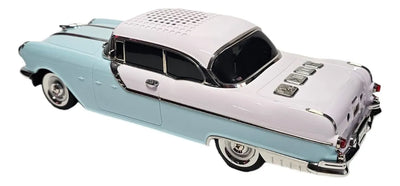 Radio Parlante Carro Ws-598 Bluetooth Fm Usb Y Manos Libres Celeste