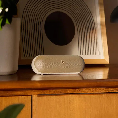 Parlante Bluetooth Beats Pill Champagne Gold Portátil Champagne Gold - 24hrs De Autonomía - Resistente Al Agua - Manos Libres.
