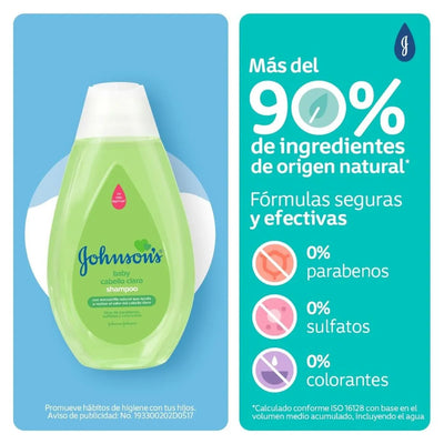 Shampoo Bebé Johnson's Manzanil