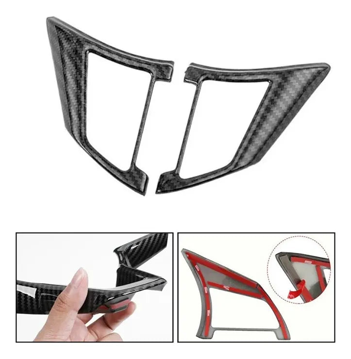 Accesorios Nissan Kicks Sentra Versa Cubierta Timon Fibra C.
