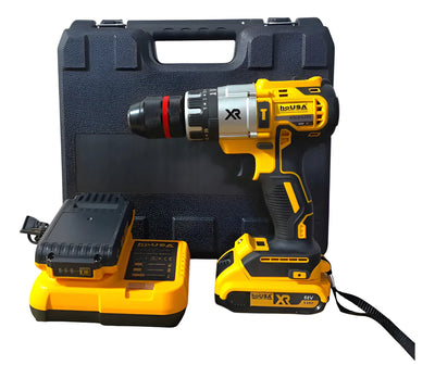 Taladro Inalambrico De 68v Poderoso Eficaz Tipo Industrial Amarillo 50-60 Hz