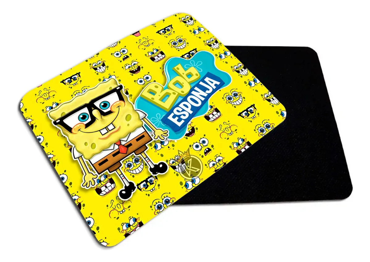 Mouse Pad Bob Esponja - Dibujos Animados -