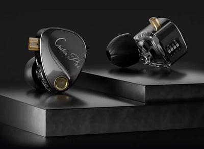 Auriculares in-ear gamer KZ Castor PRO bass version negro