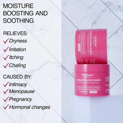 Vanibiss Natural Vulva Balm - Crema Vulva Y Crema Hidratante