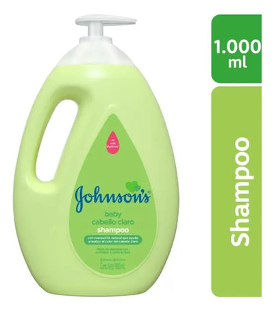 Shampoo Johnsons Baby Manzanilla Cabello Claro X 1000 Ml