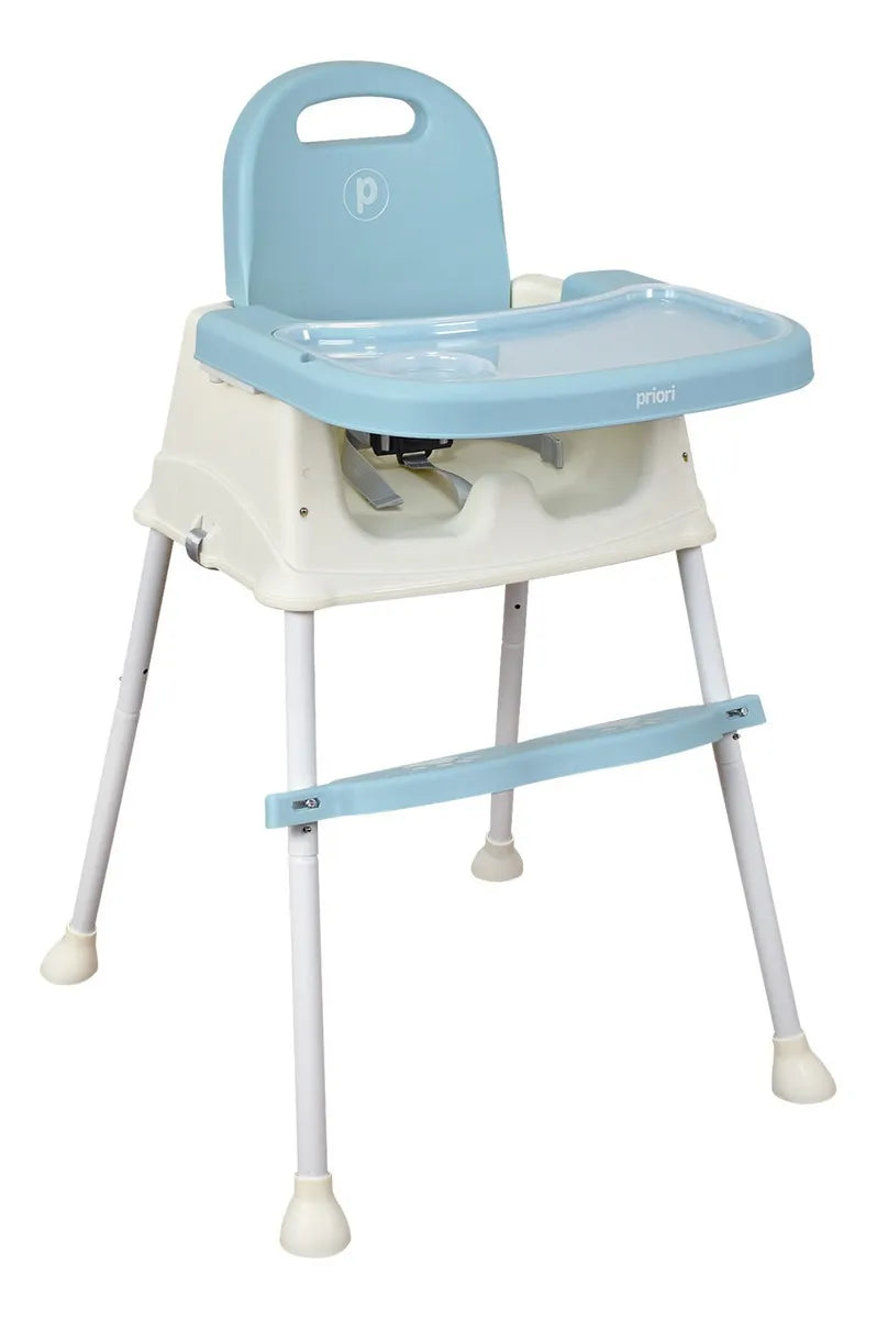 Silla Comedor Bebé 3 En1 Navy Priori Color Azul claro Azul