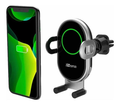 Holder Para Carro Cargador Inalámbrico Igoma Negro