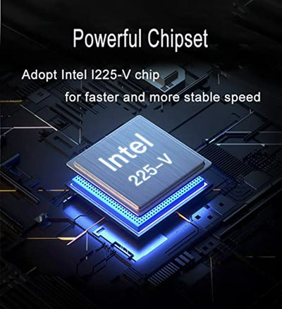 Adaptador De Red Pcie 2.5gbase-t Dual Windows 10/11